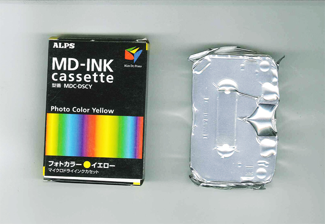 MDC-DSCY Alps Photo Color Ink - Yellow MicroDry Ink Cartridge