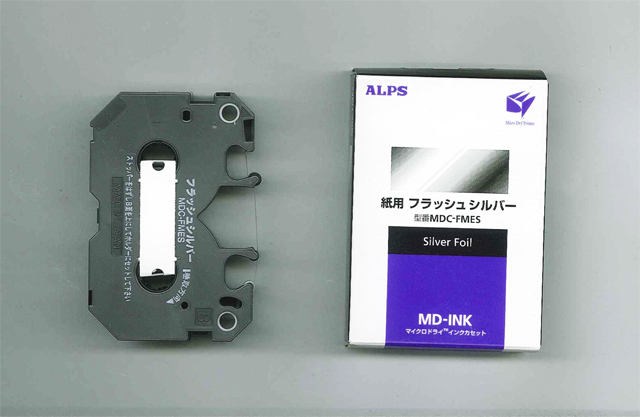 MDC-FMES Alps Silver Foil MicroDry (MD) Ink Cartridge
